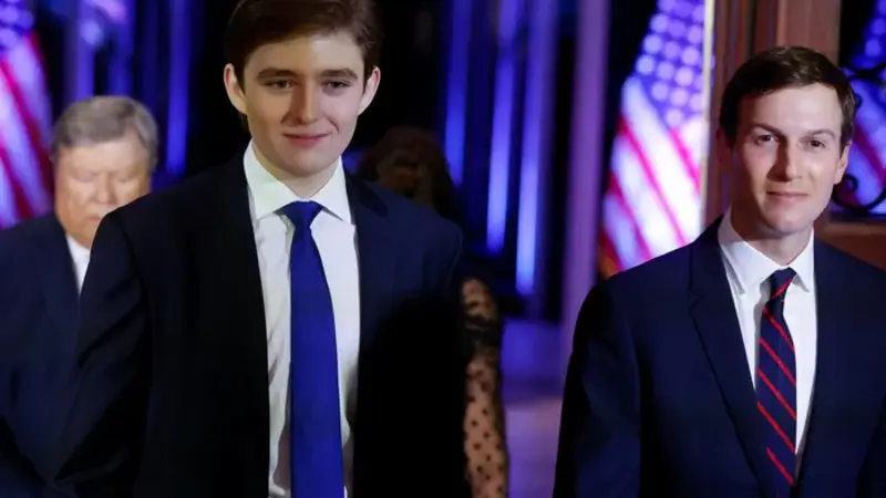 barron trump height